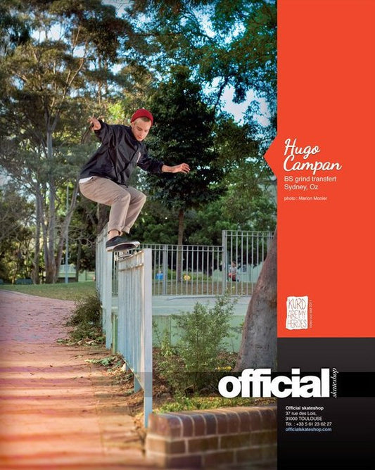 Hugo, figure d'Official skateshop