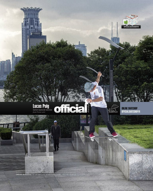 Lucas, figure d'Official skateshop