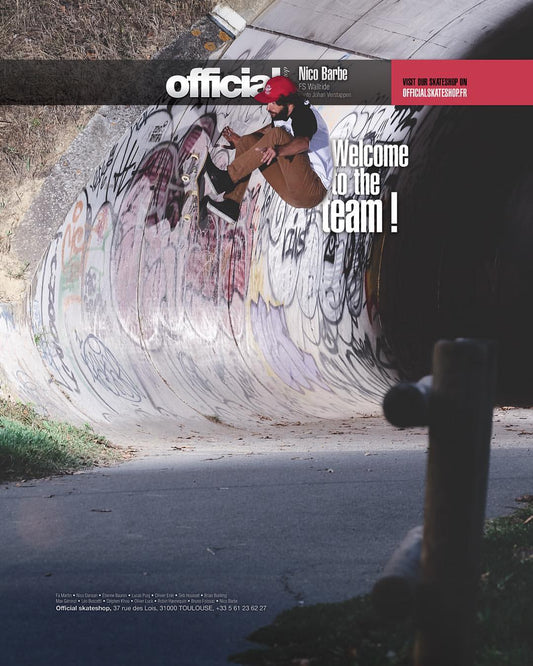 Nico, figure d'Official skateshop