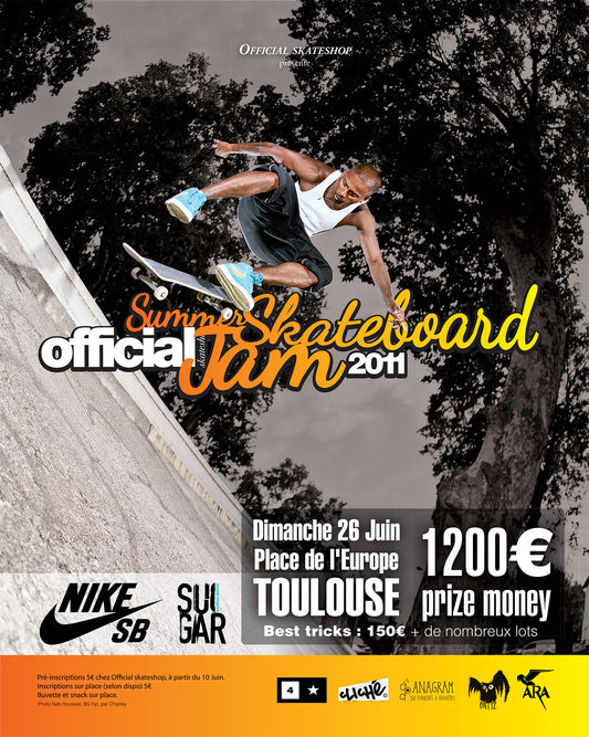 Official skateboard Jam
