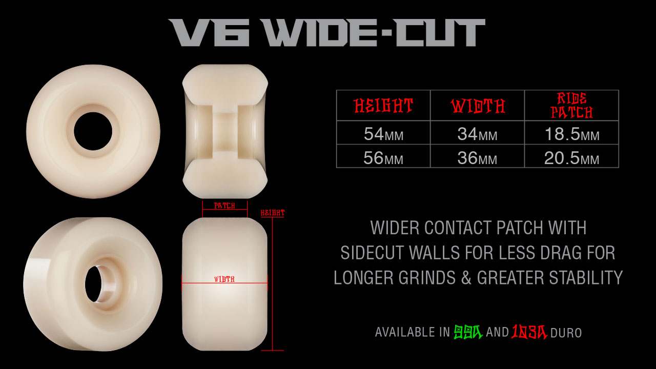 Bones wheels Dakota Servold Contract V6 STF 54mm 99A