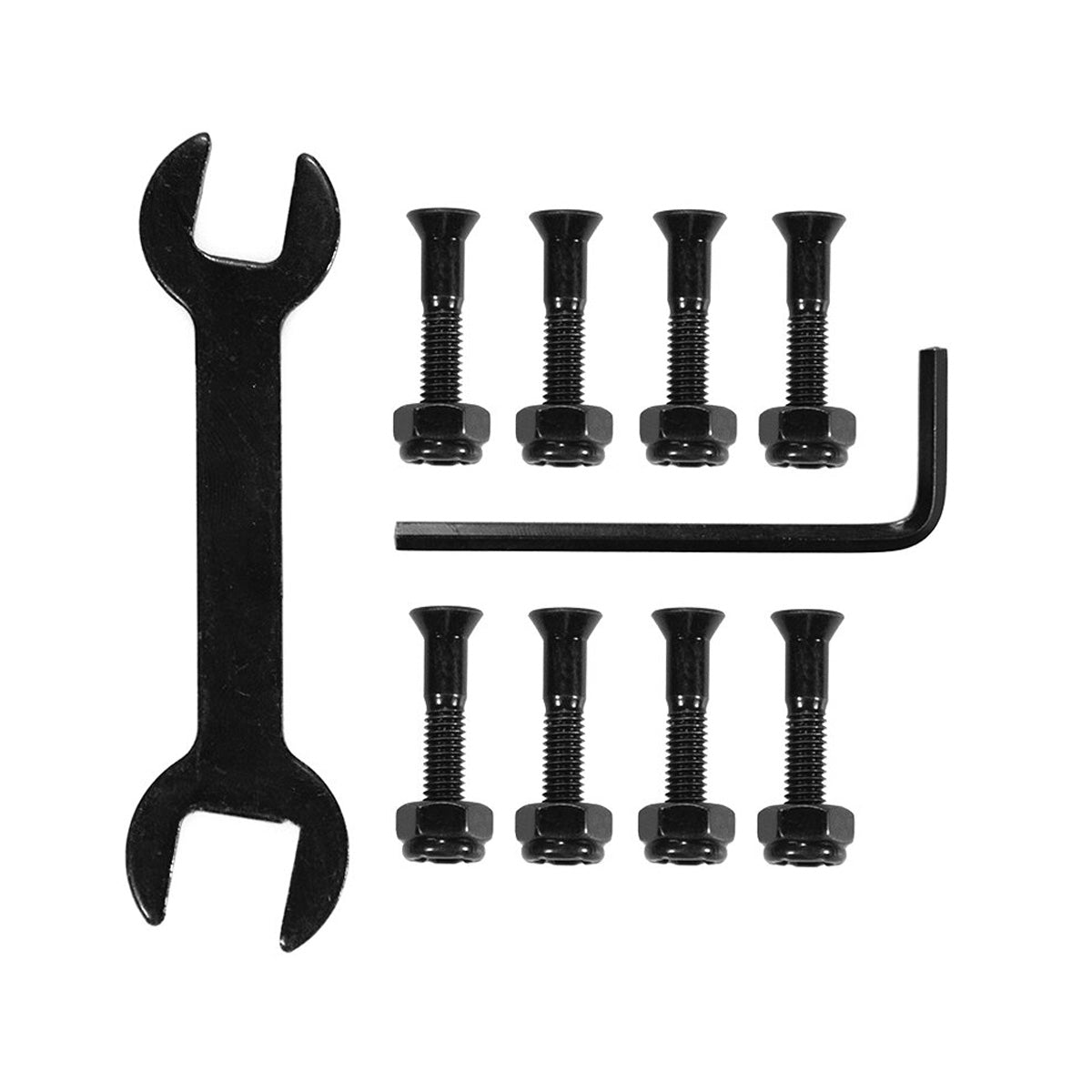 SKB Hardware kit Black / Black + allen key & mini tool 1" Allen