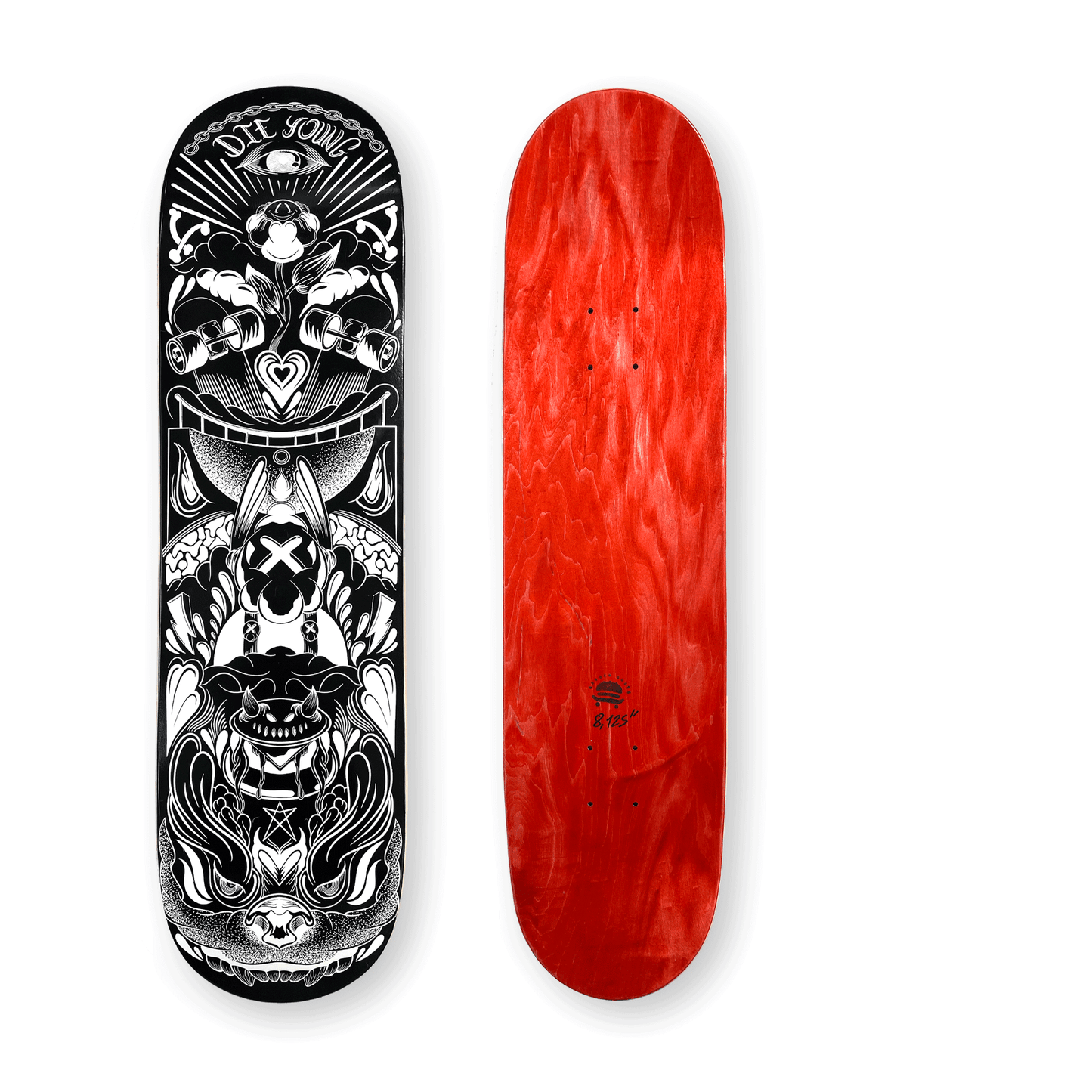 Burger Skate Die Young 8.125", 8.25" & 8.375"