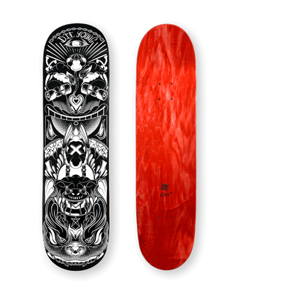 Burger Skate Die Young 8.125", 8.25" & 8.375"