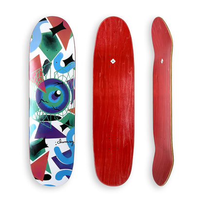 Clumsy skateboards X Chloé Bernard 8.5"