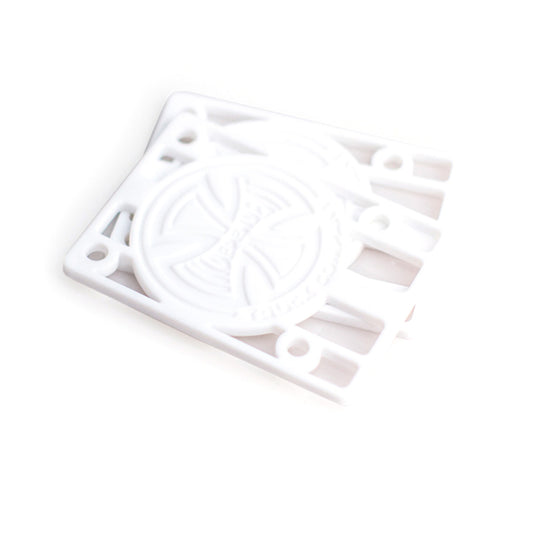 Independent Riser Pads Hard 0.125"  White
