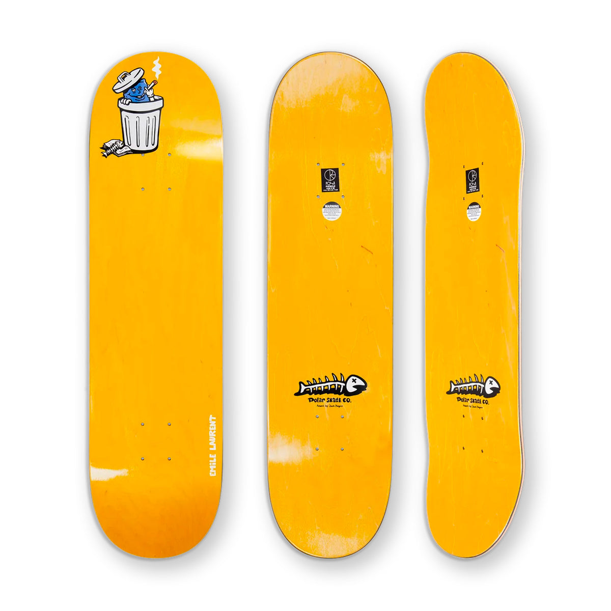 Polar Emile Laurent Trash Can 8.5"